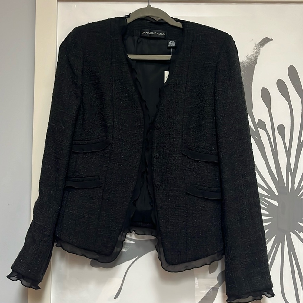 Dana Buchman NWT sparkle blazer